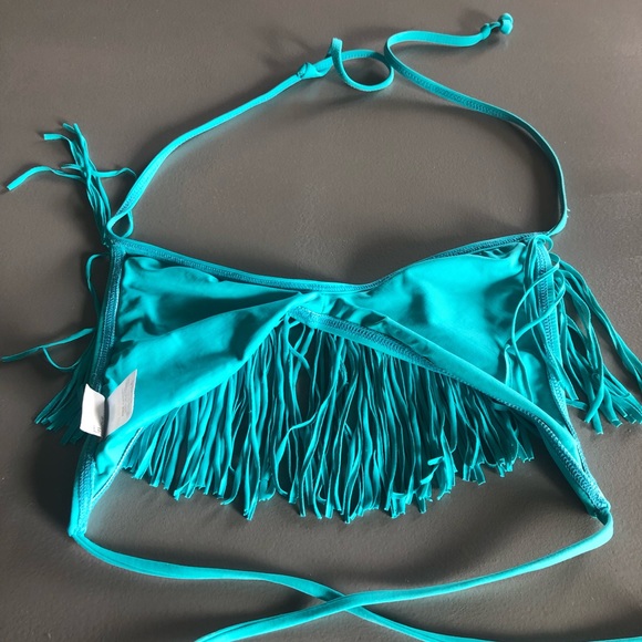 L space fringe bathing suit top - Picture 4 of 4